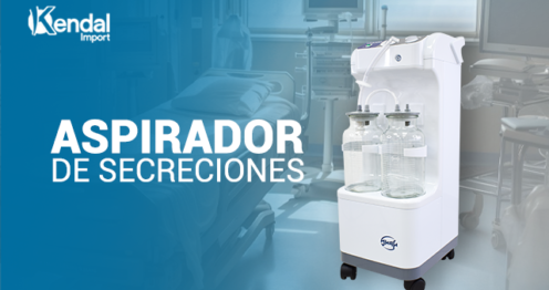 Aspirador de Secreciones de 5 Litros de Kendal Import